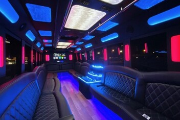 Lincoln Limousine Bus Interior