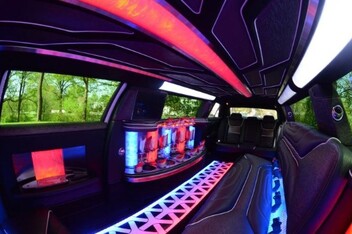 Lincoln Limousine Inside