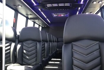 Lincoln Minibus Interior